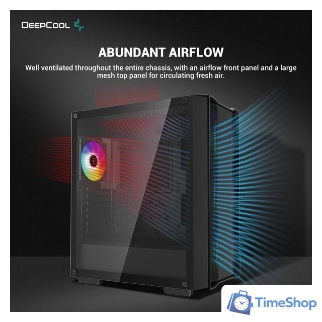 Корпус DeepCool CC560 V2 ARGB R-CC560-BKTAA4-G-2 - Изображение №2 — Интернет-магазин Time-Shop