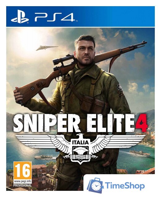  Sniper Elite 4 для PlayStation 4 - Изображение №1 — Интернет-магазин Time-Shop