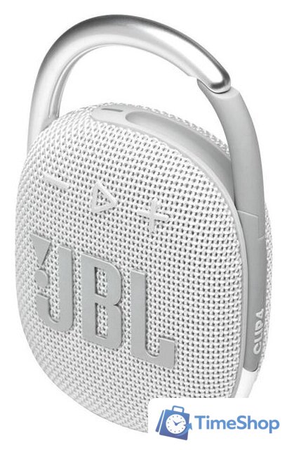 Беспроводная колонка JBL Clip 4 (белый) - Изображение №7 — Интернет-магазин Time-Shop