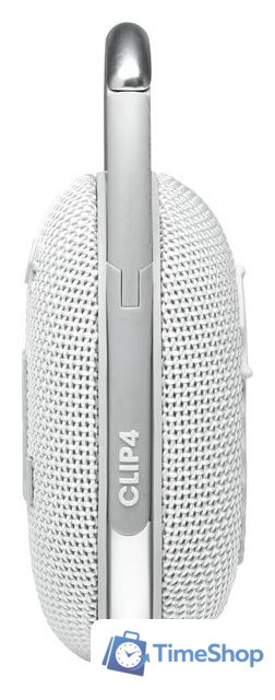 Беспроводная колонка JBL Clip 4 (белый) - Изображение №5 — Интернет-магазин Time-Shop