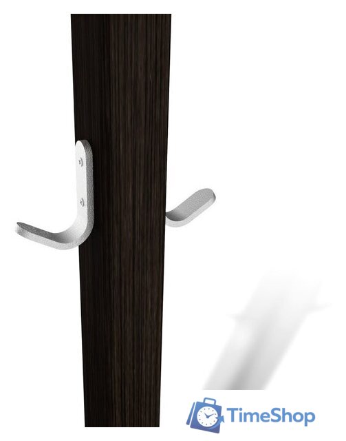 Вешалка для одежды Sheffilton Альберто SHT-CR11 933040 (венге/алюминий металлик) - Изображение №4 — Интернет-магазин Time-Shop