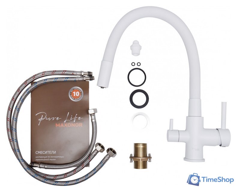 Смеситель Maxonor Pure Life PL4461-8 - Изображение №12 — Интернет-магазин Time-Shop