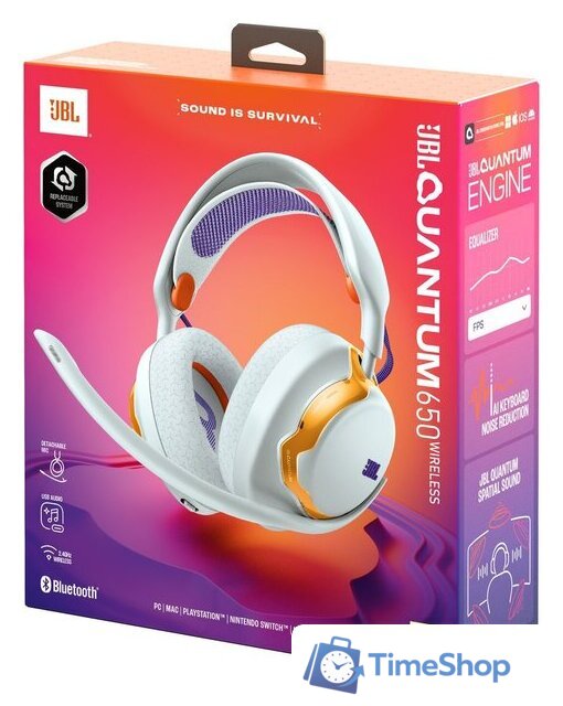 Наушники JBL Quantum 650 (бирюзовый) - Изображение №10 — Интернет-магазин Time-Shop