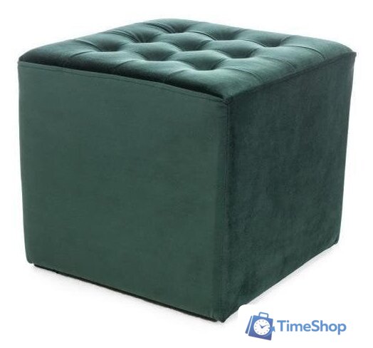 Пуфик Signal LORI VELVET зеленый - Изображение №1 — Интернет-магазин Time-Shop