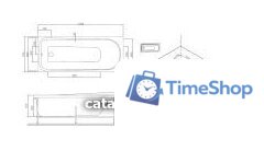 Каркас AM.PM Like W80A-170-070W-R - Изображение №3 — Интернет-магазин Time-Shop