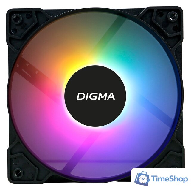 Вентилятор для корпуса Digma DFAN-FRGB1 - Изображение №1 — Интернет-магазин Time-Shop