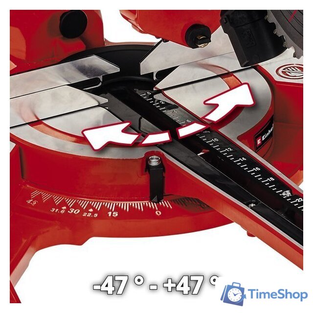 Торцовочная пила Einhell TC-SM 2131/2 Dual - Изображение №4 — Интернет-магазин Time-Shop