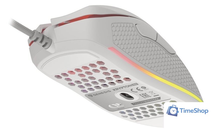 Игровая мышь Genesis Krypton 555 (белый) - Изображение №2 — Интернет-магазин Time-Shop