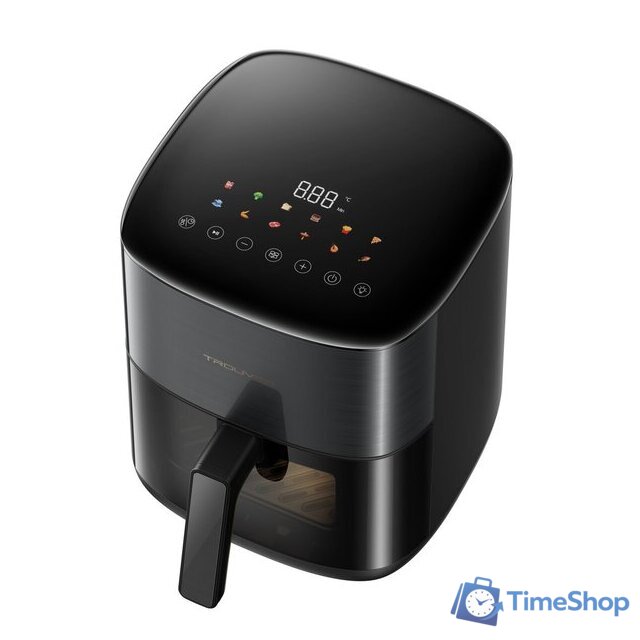 Аэрогриль (аэрофритюрница) Trouver Air Fryer FD10s Pro 6L (черный) - Изображение №2 — Интернет-магазин Time-Shop