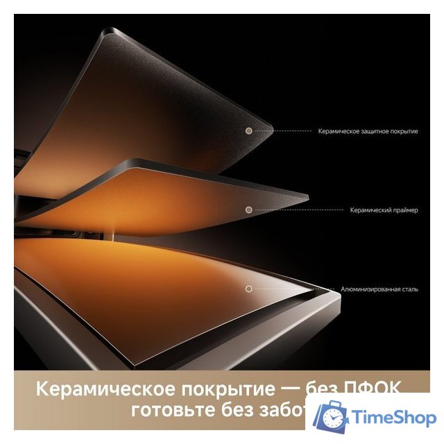 Аэрогриль (аэрофритюрница) Trouver Air Fryer FD10s Pro 6L (черный) - Изображение №8 — Интернет-магазин Time-Shop