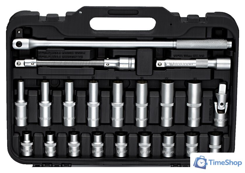 Универсальный набор инструментов Berger BG050-12 (50 предметов) - Изображение №2 — Интернет-магазин Time-Shop