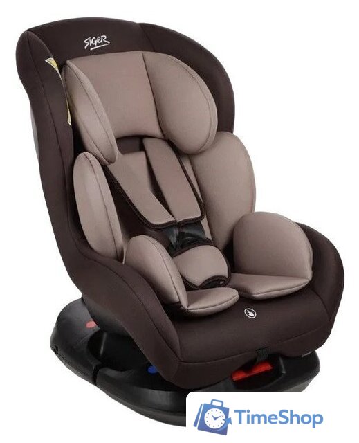 Детское автокресло Siger Наутилус Lux KRES4012 (кофе) - Изображение №1 — Интернет-магазин Time-Shop