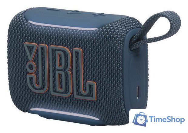 Беспроводная колонка JBL Go 5 (синий) - Изображение №3 — Интернет-магазин Time-Shop