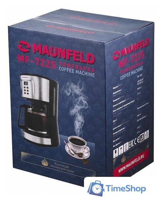 Капельная кофеварка MAUNFELD MF-722S - Изображение №9 — Интернет-магазин Time-Shop