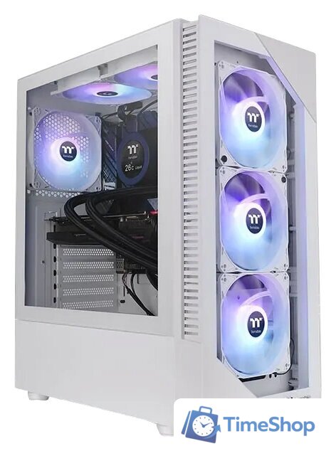 Корпус Thermaltake View 200 TG ARGB Snow CA-1X3-00M6WN-00 - Изображение №1 — Интернет-магазин Time-Shop