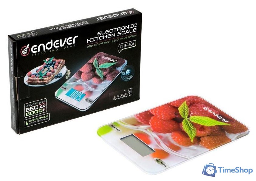 Кухонные весы Endever Chief-506 - Изображение №3 — Интернет-магазин Time-Shop