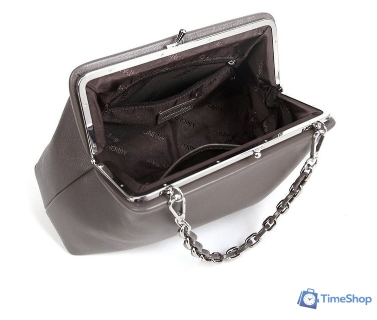 Женская сумка Mironpan 63014 (темно-серый) - Изображение №4 — Интернет-магазин Time-Shop