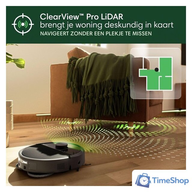 Робот-пылесос iRobot Roomba Plus 505 Combo Robot + AutoWash Dock (черный) - Изображение №8 — Интернет-магазин Time-Shop