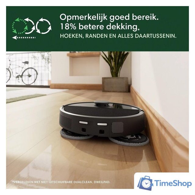 Робот-пылесос iRobot Roomba Plus 505 Combo Robot + AutoWash Dock (черный) - Изображение №5 — Интернет-магазин Time-Shop