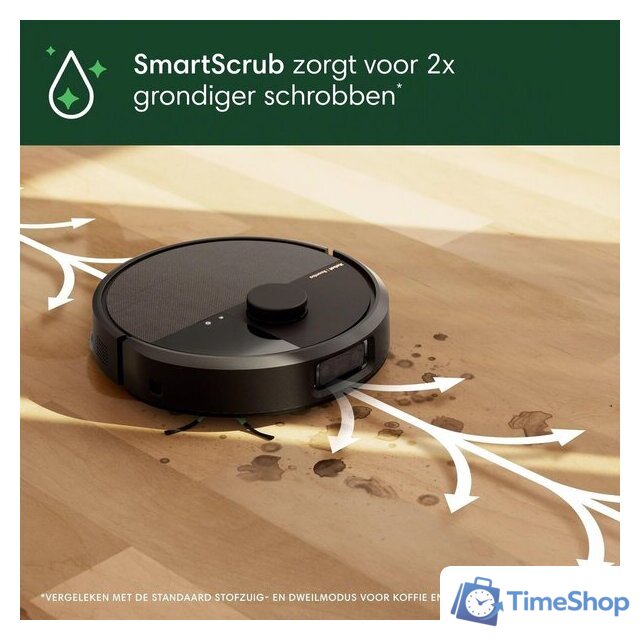 Робот-пылесос iRobot Roomba Plus 505 Combo Robot + AutoWash Dock (черный) - Изображение №4 — Интернет-магазин Time-Shop