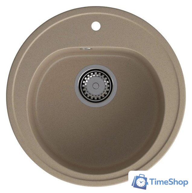 Кухонная мойка GranFest Rondo 510 (песочный) - Изображение №1 — Интернет-магазин Time-Shop
