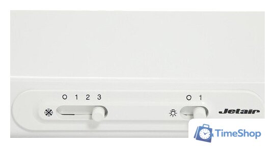 Кухонная вытяжка Jetair Bergamo WH/F/50 - Изображение №2 — Интернет-магазин Time-Shop