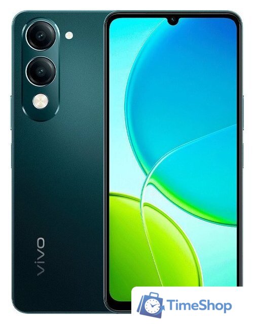 Телефон Vivo Y04 4GB/128GB международная версия (малахитовый черный) - Изображение №1 — Интернет-магазин Time-Shop