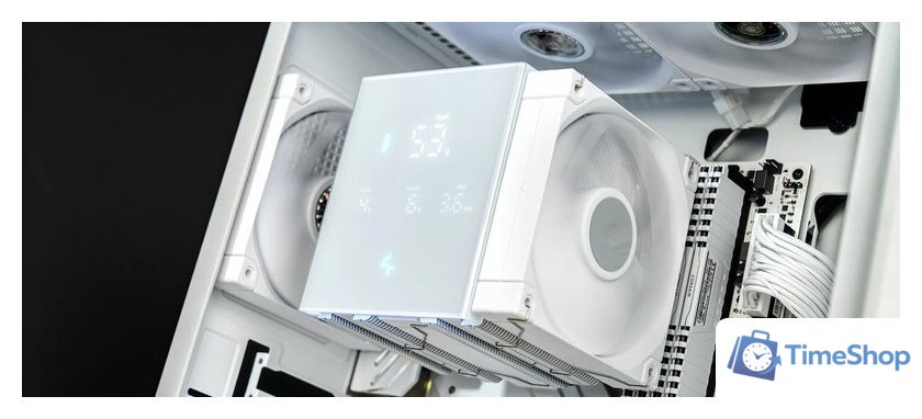 Кулер для процессора DeepCool AK620 Digital Pro WH R-AK620-WHAPMN-G - Изображение №8 — Интернет-магазин Time-Shop
