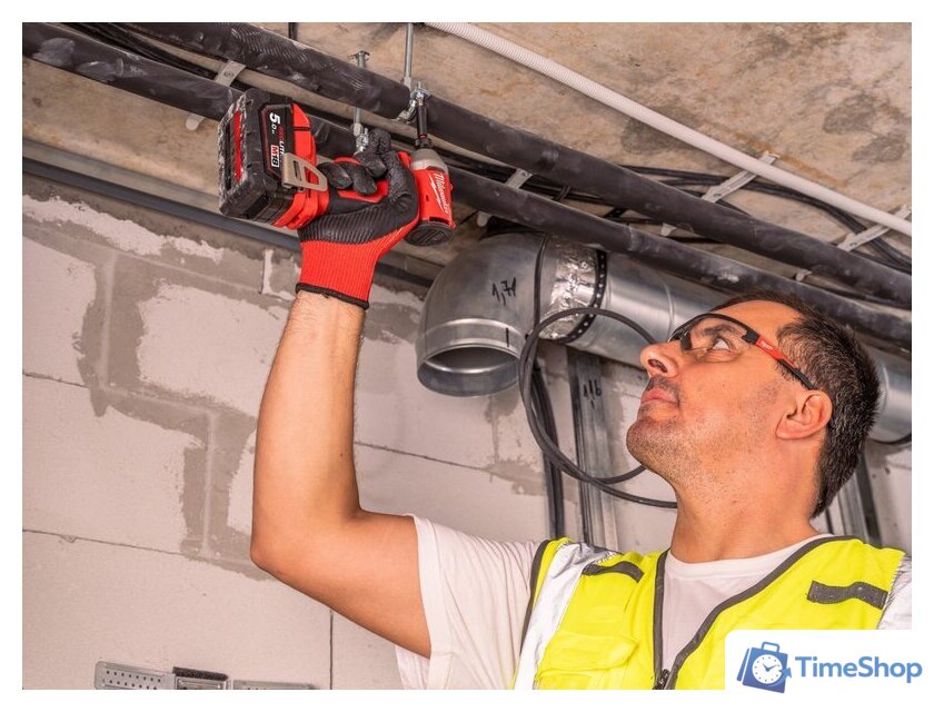 Винтоверт Milwaukee M18 BLIDRCMC-402C 4933499457 (с 2-мя АКБ, кейс) - Изображение №11 — Интернет-магазин Time-Shop