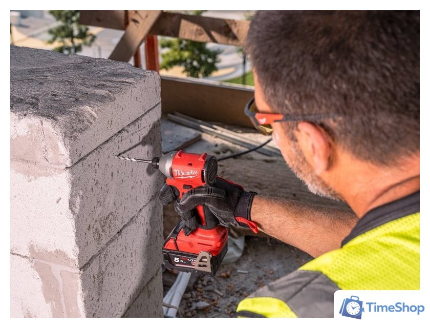 Винтоверт Milwaukee M18 BLIDRCMC-402C 4933499457 (с 2-мя АКБ, кейс) - Изображение №10 — Интернет-магазин Time-Shop