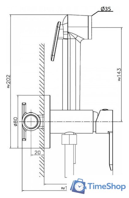 Смеситель Agger A0270044 - Изображение №13 — Интернет-магазин Time-Shop