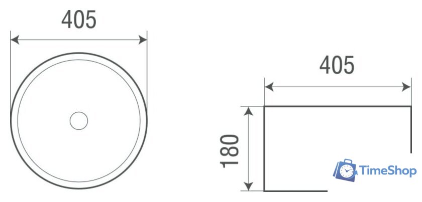 Умывальник WeltWasser Elbach 3272 - Изображение №2 — Интернет-магазин Time-Shop