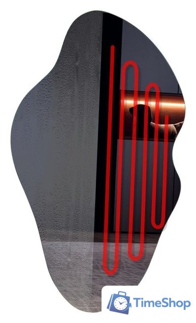 Зеркало с подсветкой  EMZE 45x77 LED.NF.45.77.AF.4K (с подсветкой и антизапотеванием) - Изображение №9 — Интернет-магазин Time-Shop