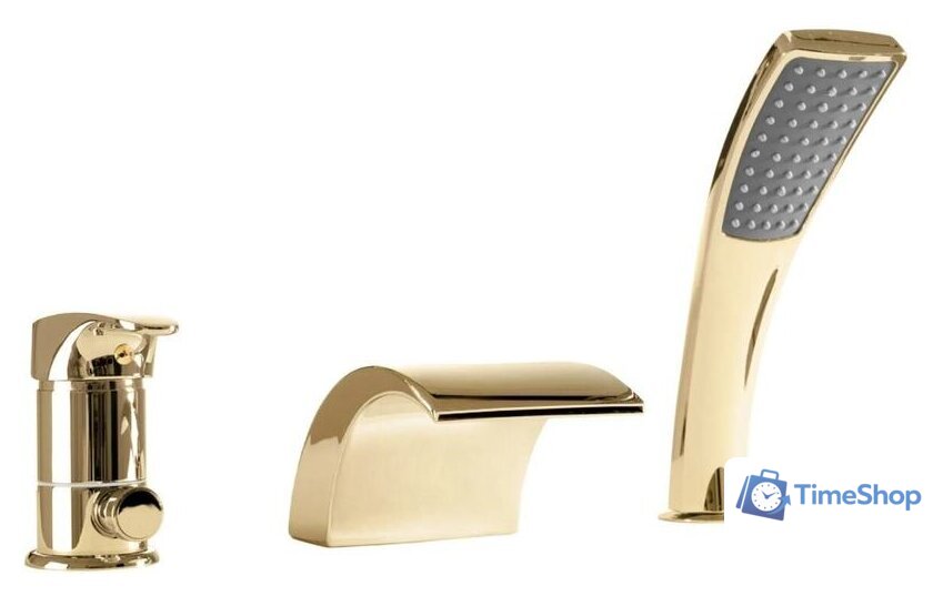 Смеситель Rea Riven REA-B0497 (золотистый) - Изображение №1 — Интернет-магазин Time-Shop