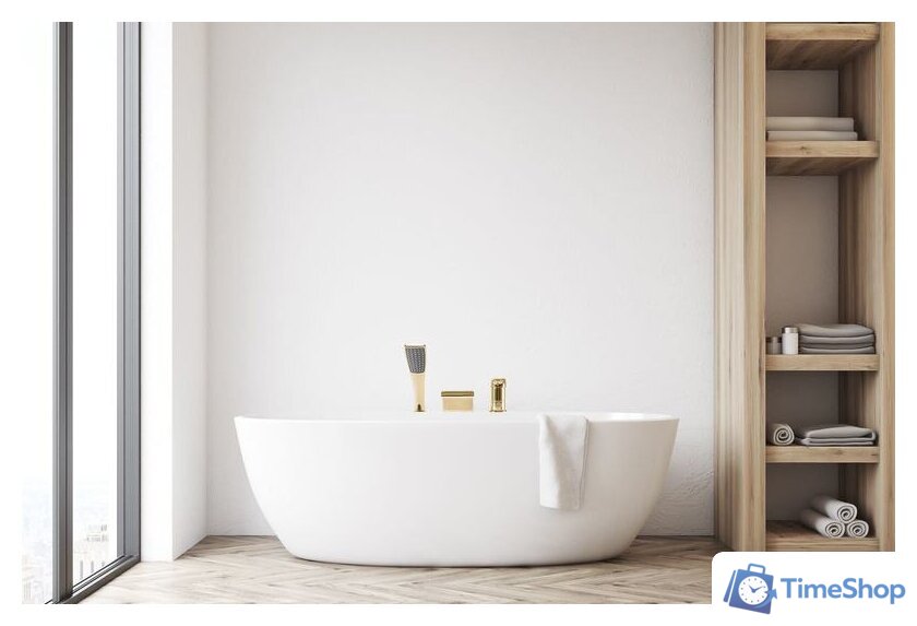 Смеситель Rea Riven REA-B0497 (золотистый) - Изображение №6 — Интернет-магазин Time-Shop