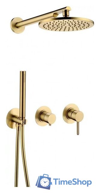 Душевая система  Grocenberg GB5090 (золото матовый) - Изображение №1 — Интернет-магазин Time-Shop