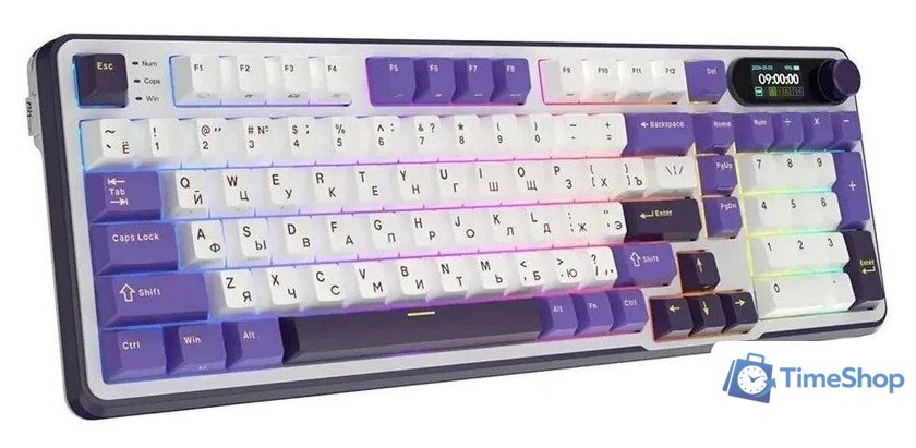 Клавиатура Royal Kludge RK-S98 RGB Blackberry (RK Brown) - Изображение №5 — Интернет-магазин Time-Shop