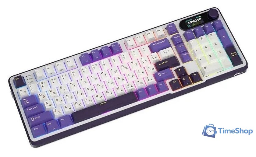 Клавиатура Royal Kludge RK-S98 RGB Blackberry (RK Brown) - Изображение №3 — Интернет-магазин Time-Shop