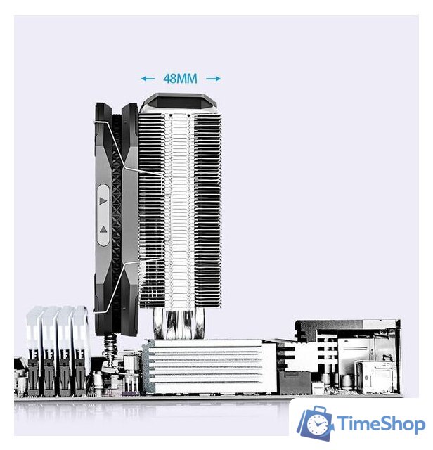 Кулер для процессора DeepCool AS500 R-AS500-BKNLMN-G - Изображение №12 — Интернет-магазин Time-Shop