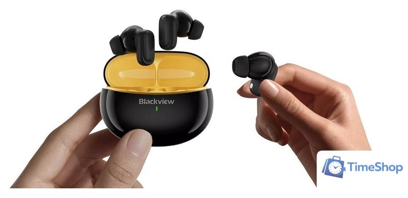 Наушники Blackview AirBuds 30 (черный) - Изображение №7 — Интернет-магазин Time-Shop