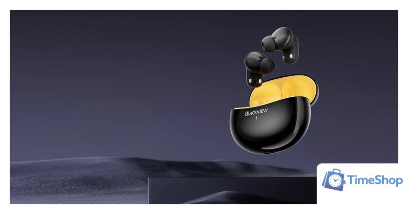 Наушники Blackview AirBuds 30 (черный) - Изображение №16 — Интернет-магазин Time-Shop