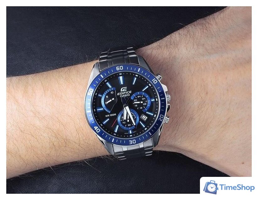 Наручные часы Casio EFR-552D-1A2 - Изображение №7 — Интернет-магазин Time-Shop