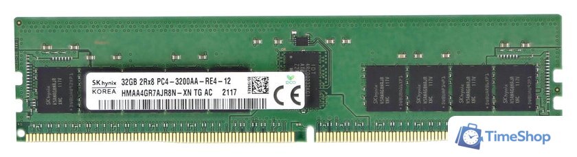 Оперативная память Hynix 32ГБ DDR4 3200 МГц HMAA4GR7AJR8N-XN - Изображение №1 — Интернет-магазин Time-Shop
