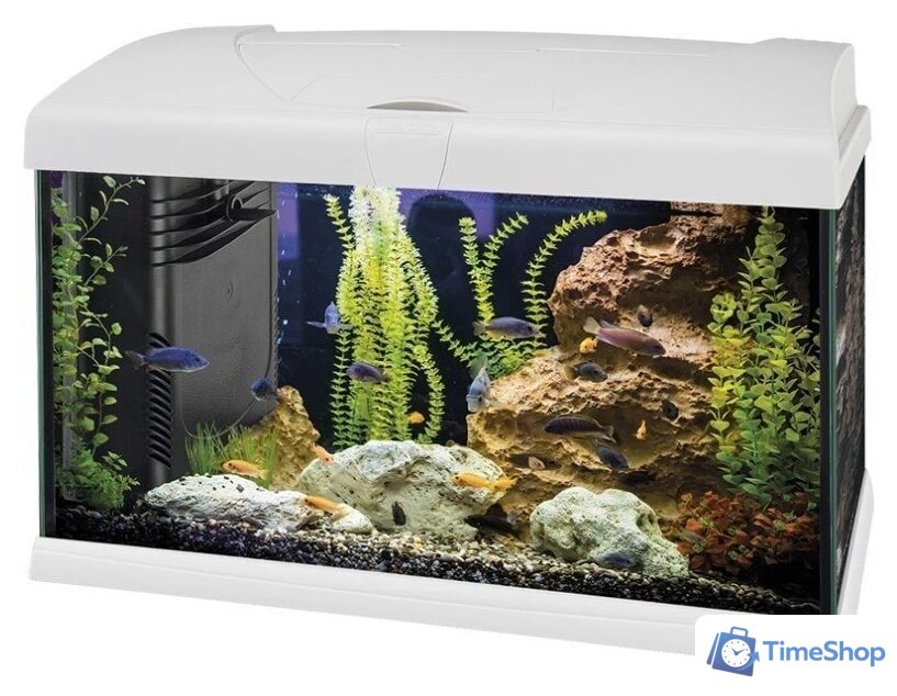 Аквариумный набор Ferplast Capri 50 Led 40 л (белый) - Изображение №1 — Интернет-магазин Time-Shop