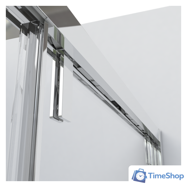 Душевой уголок Vincea Lugano VSR-1L1013CLB-1 (черный/прозрачное) - Изображение №3 — Интернет-магазин Time-Shop