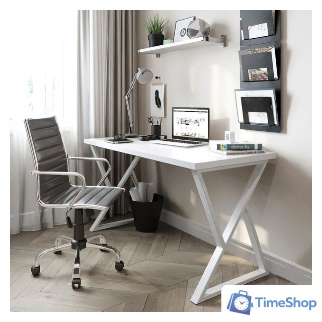 Стол Домус СП014W-8685 12.014.401.01 (белый/белый) - Изображение №2 — Интернет-магазин Time-Shop