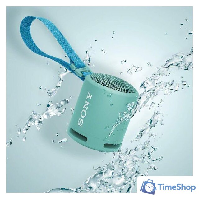 Беспроводная колонка Sony SRS-XB13 (бирюзовый) - Изображение №5 — Интернет-магазин Time-Shop