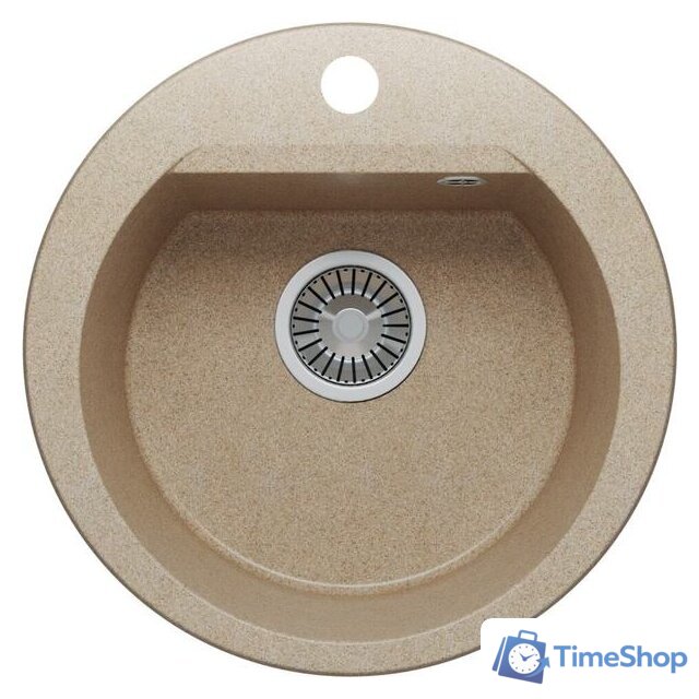 Кухонная мойка Polygran Atol-460 (песочный 302) - Изображение №1 — Интернет-магазин Time-Shop