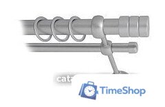 Карниз для штор Lm Decor Цилиндр 088 2р гладкий 25/16мм (сатин, 3.2м) - Изображение №1 — Интернет-магазин Time-Shop
