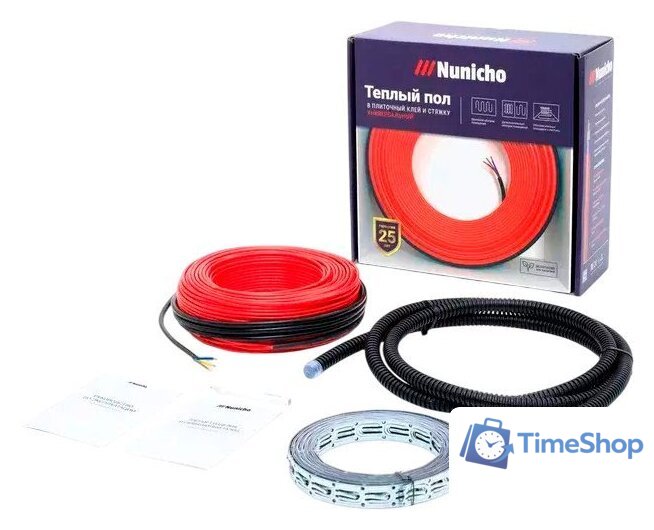 Нагревательный кабель Nunicho Etalon SHS 200Вт с терморегулятором RТС 70.26 (10м) - Изображение №10 — Интернет-магазин Time-Shop